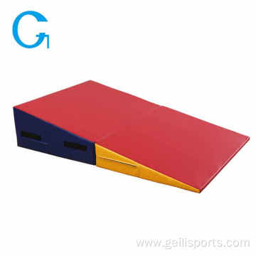 Cheese Sponge Folding Incline Gym Tumbling Mat